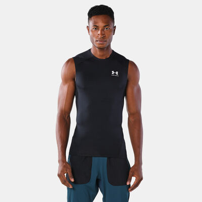 Under Armour Men's HeatGear Armour Top Black Under Armour Men's HeatGear Armour Top Black