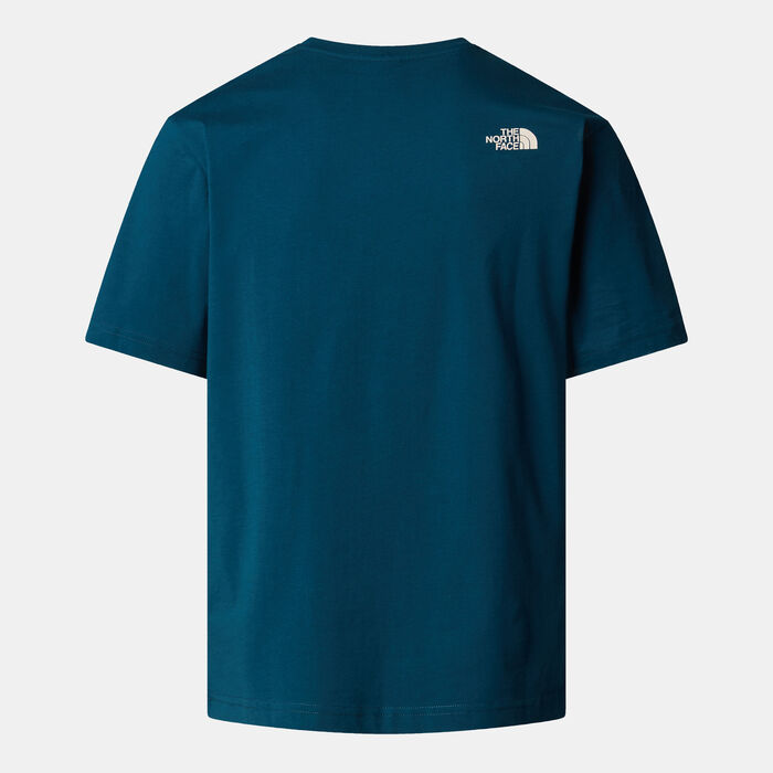 The North Face Men's Varsity Graphic T-Shirt Green The North Face Men's Varsity Graphic T-Shirt Green image number 1