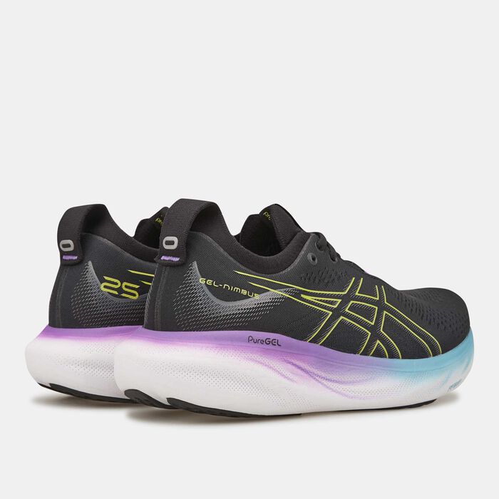 ASICS Women's GEL-NIMBUS 25 Shoe Black image number 3