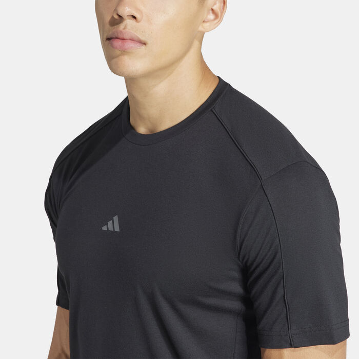 adidas Men's Yoga T-Shirt Black image number 3