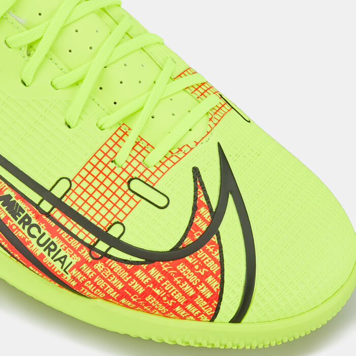 Nike Men's Vapor 14 Academy Indoor Court Football Shoe yellow image number 4