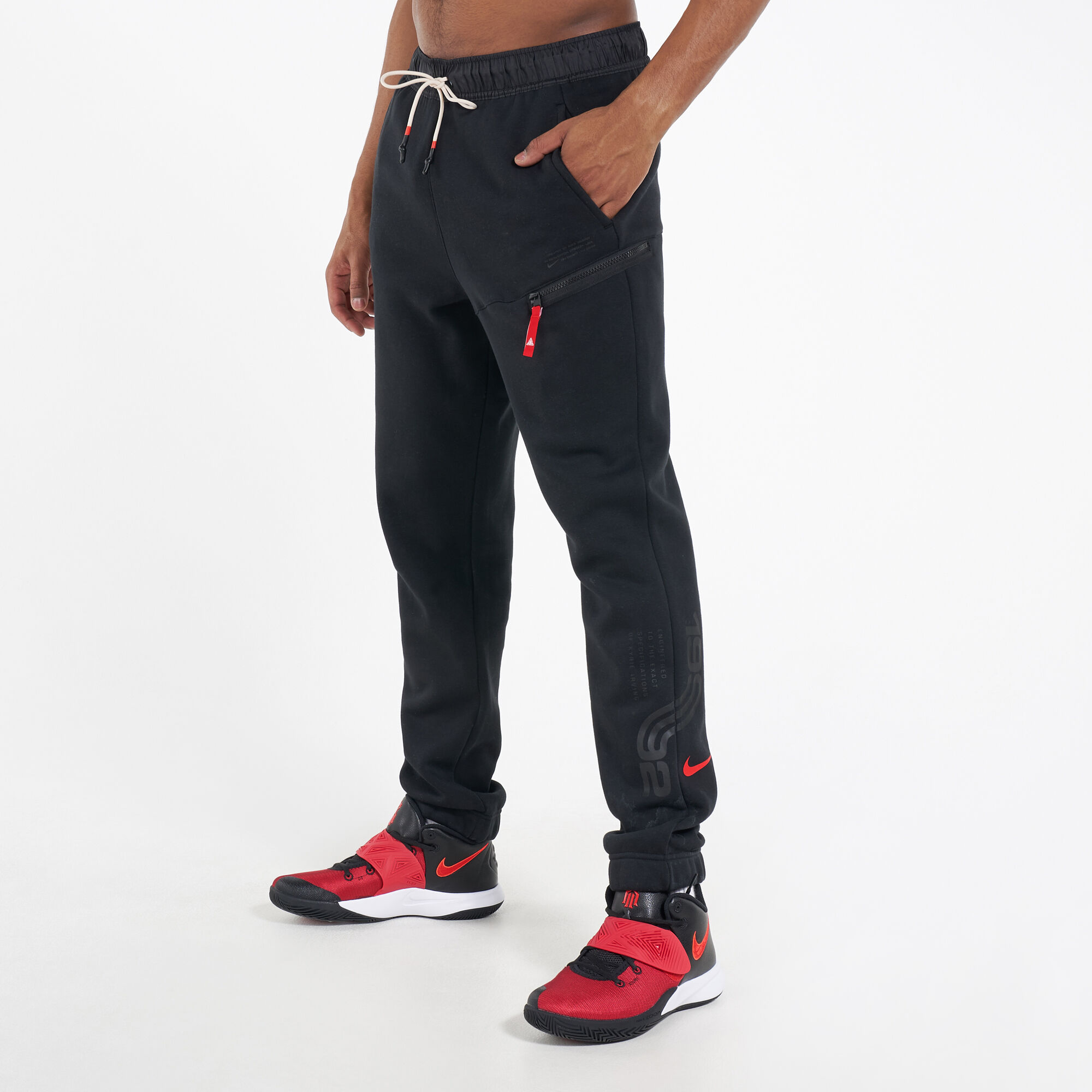 Men s Kyrie Fleece Pants Black Nike in Qatar SSS