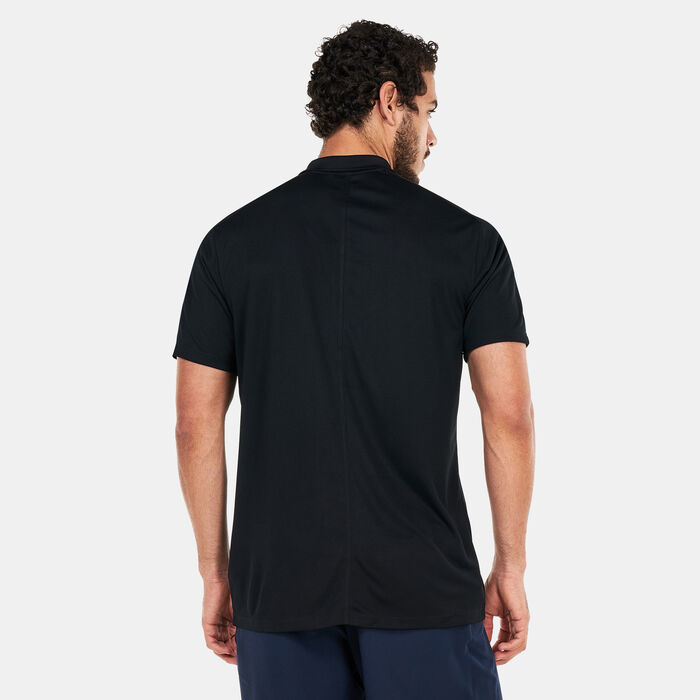 Nike Men's Dri-FIT Victory Solid Golf Polo Shirt Black Nike Men's Dri-FIT Victory Solid Golf Polo Shirt Black image number 1