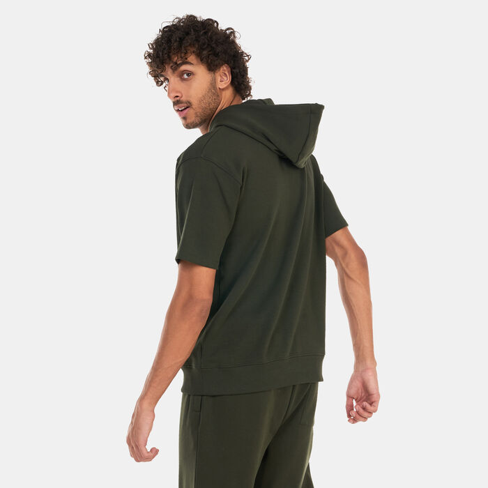 Sun and Sand Sports Men's Interlock Hoodie Green Sun and Sand Sports Men's Interlock Hoodie Green image number 1