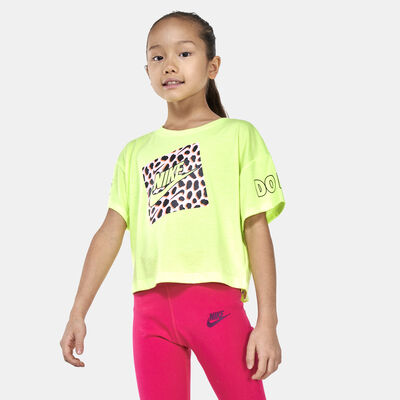 Nike Kids' Graphic Print T-Shirt Green