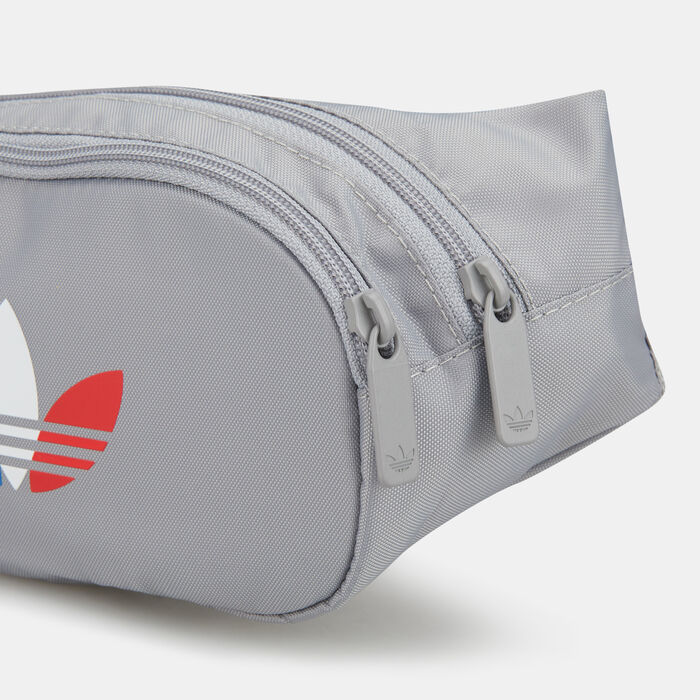 adidas Originals Men's Adicolor Tricolour Classic Hip Pack Grey adidas Originals Men's Adicolor Tricolour Classic Hip Pack Grey image number 3