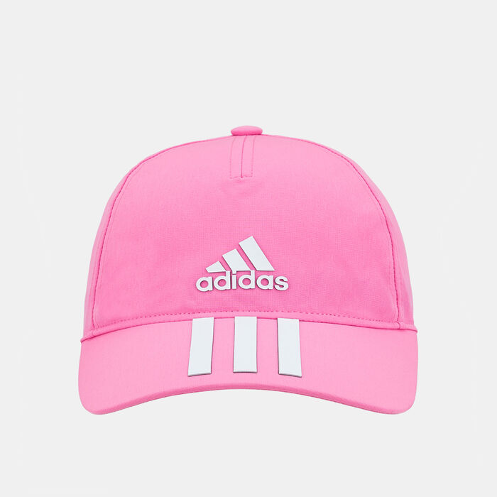 adidas AEROREADY 3-STRIPES Baseball Cap Pink adidas AEROREADY 3-STRIPES Baseball Cap Pink image number 0