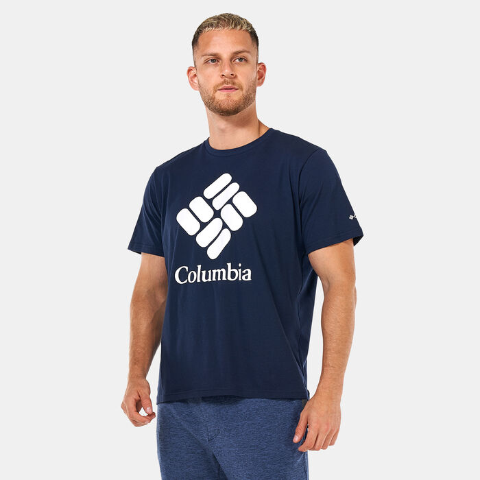 Columbia Men's Columbia Trek™ Logo T-Shirt Blue image number 0