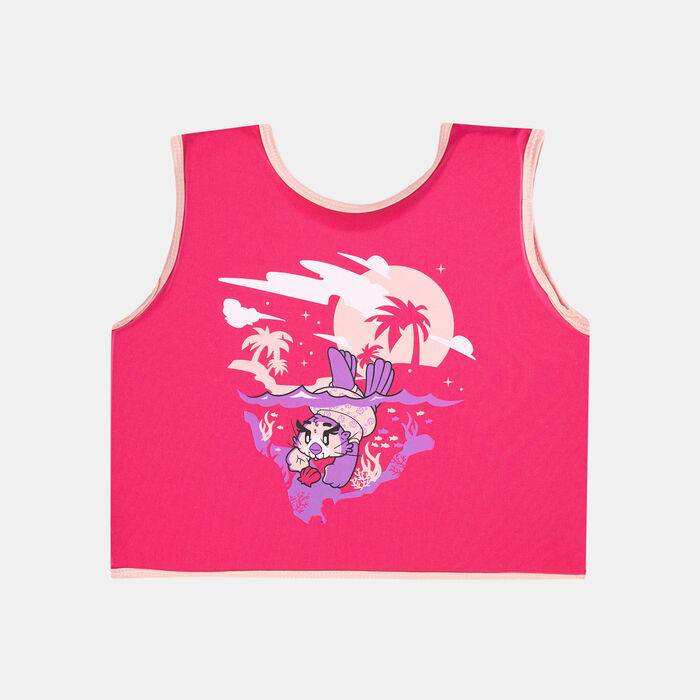 Speedo Kids' Learn to Swim Character Printed Float Vest Pink Speedo Kids' Learn to Swim Character Printed Float Vest Pink image number 1
