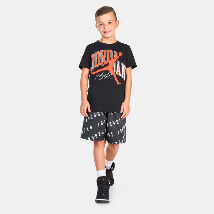 Nike Kids' KSA Home And Away Jumpman T-Shirt Black Nike Kids' KSA Home And Away Jumpman T-Shirt Black image number 2