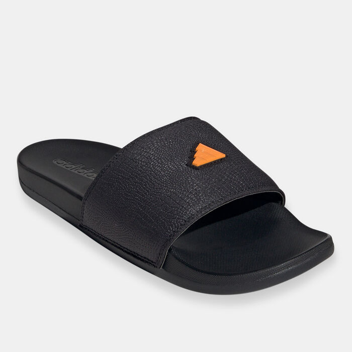 adidas Men's Adilette Comfort Slides Black adidas Men's Adilette Comfort Slides Black image number 1