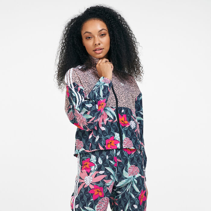 adidas Originals Women's HER Studio London Track Jacket Multi adidas Originals Women's HER Studio London Track Jacket Multi image number 0