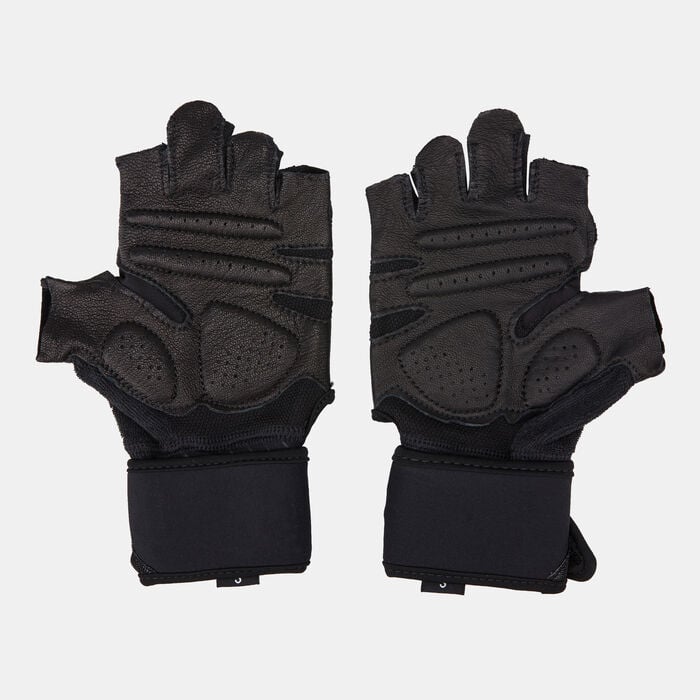Nike Men's Elevated Fitness Gloves Black Nike Men's Elevated Fitness Gloves Black image number 1