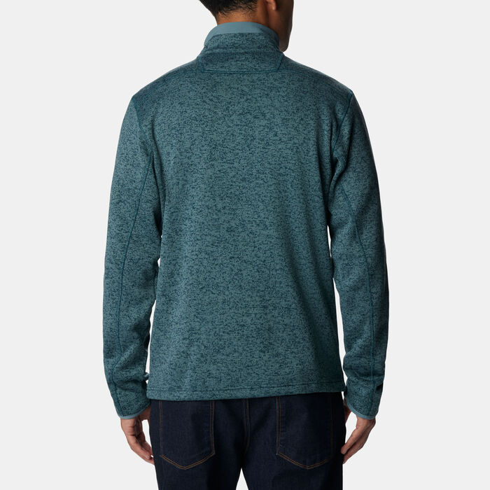 Columbia Men's Sweater Weather™ Full Zip Jacket Blue image number 1