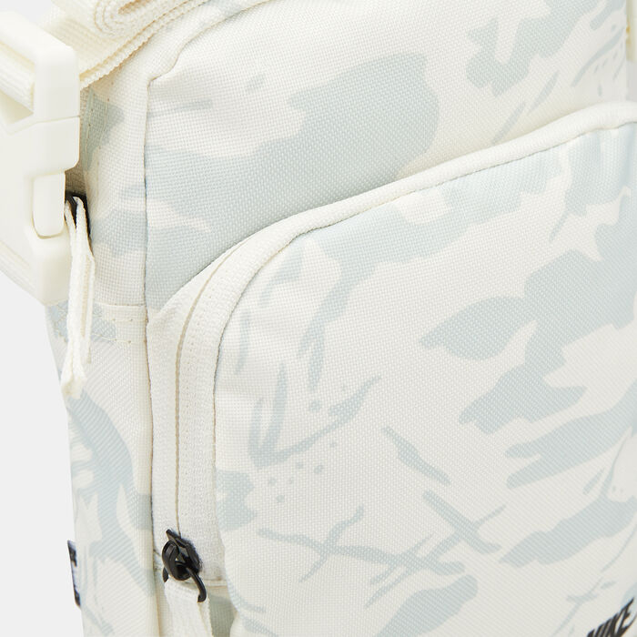Nike Men’s Heritage Camo Crossbody Bag White image number 3