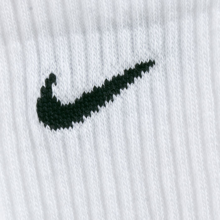 Nike Men's Everyday Lightweight Training Crew Socks (3 Pack) White Nike Men's Everyday Lightweight Training Crew Socks (3 Pack) White image number 1