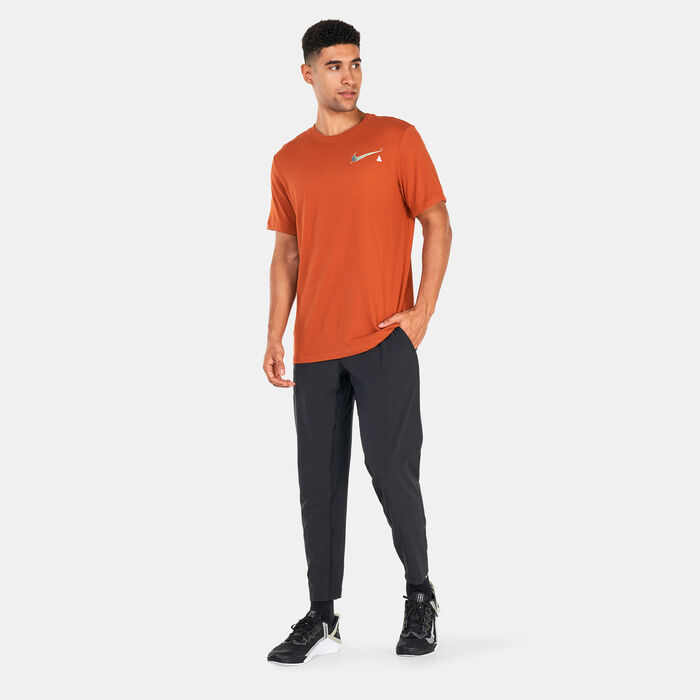 Nike Men's Dri-FIT Flex Tapered Yoga Pants Black Nike Men's Dri-FIT Flex Tapered Yoga Pants Black image number 2