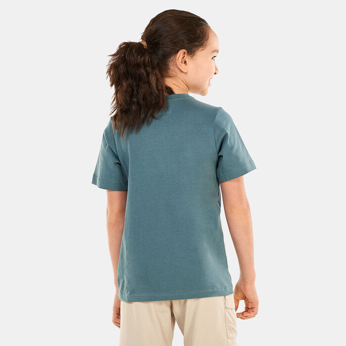 Columbia Kids' Basin Ridge™ Graphic T-Shirt Green image number 1