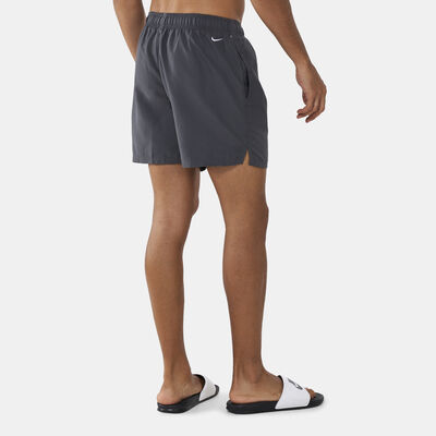 Nike Swim Men's 5-Inch Volley Swimming Shorts Grey