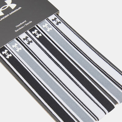 Under Armour Women's Mini Headband (6 Pack) Black
