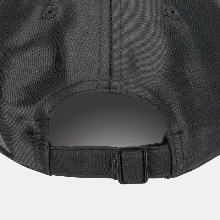 adidas Men's Satin Baseball Cap Black image number 1