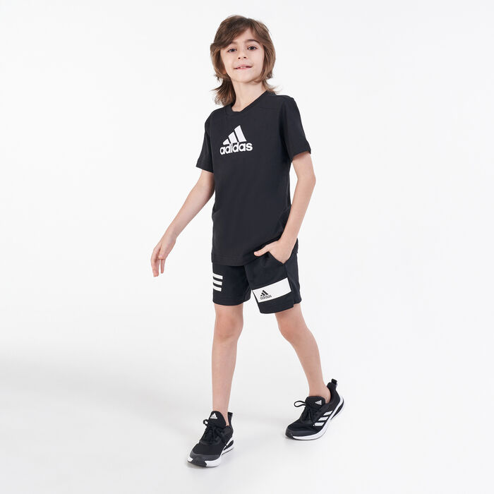 adidas Kids' Badge of Sport Logo T-Shirt Black adidas Kids' Badge of Sport Logo T-Shirt Black image number 2
