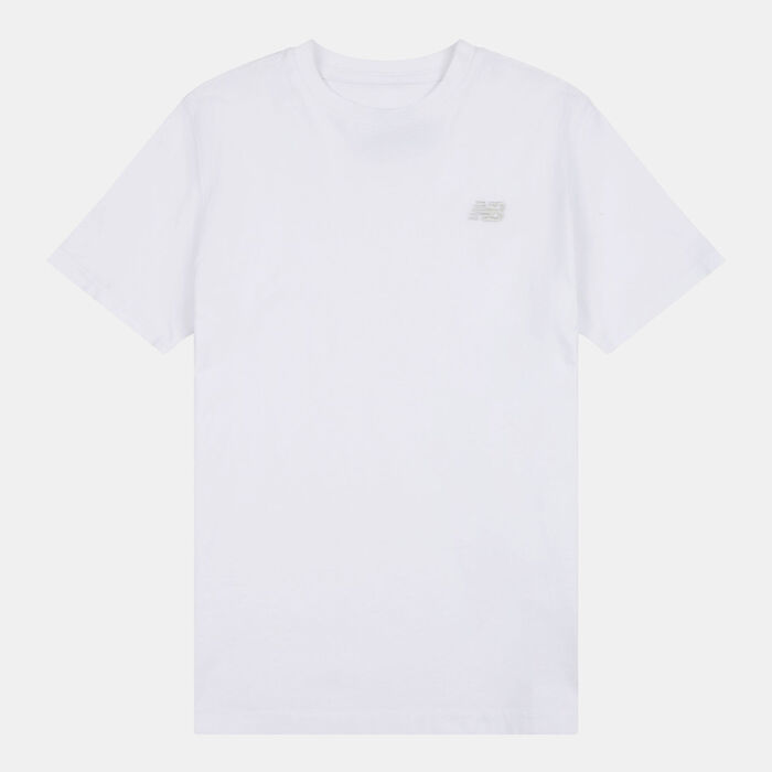 New Balance Kids' Small Logo Zip Hoodie White image number 0