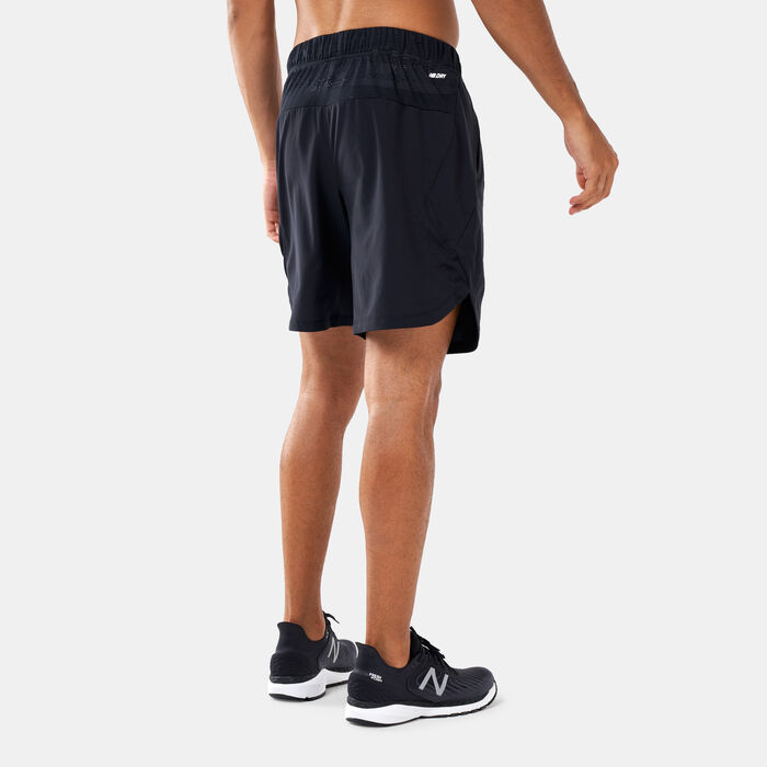 New Balance Men's R.W.T Woven Shorts Black image number 1