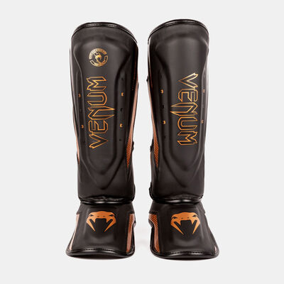 Venum Elite Evo Shinguards Black Venum Elite Evo Shinguards Black