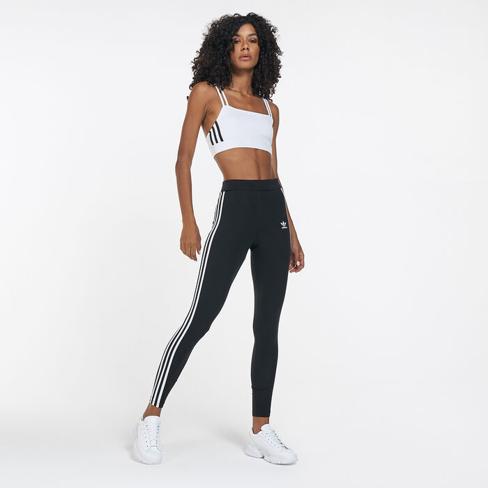 adidas Originals Women's Adicolor Classics 3-Stripes Leggings Black adidas Originals Women's Adicolor Classics 3-Stripes Leggings Black image number 2