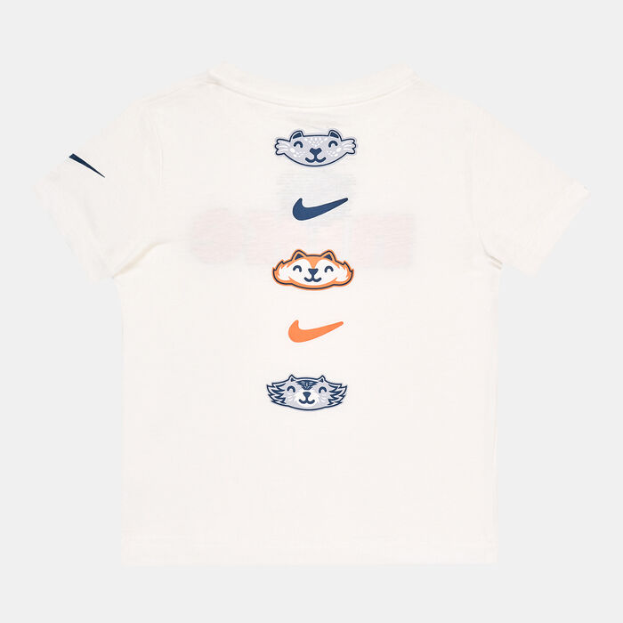 Nike Kids' Track Pack Graphic T-Shirt (Baby and Toddler) White Nike Kids' Track Pack Graphic T-Shirt (Baby and Toddler) White image number 1