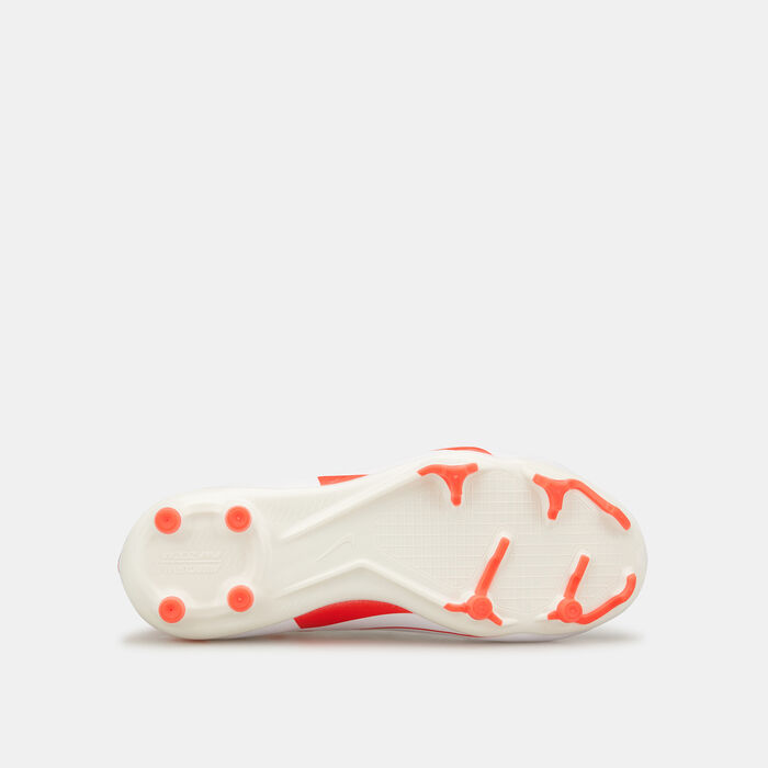 Nike Kids' Zoom Mercurial Vapor 15 Academy Multi-Ground Football Shoe (Older Kids) White image number 4