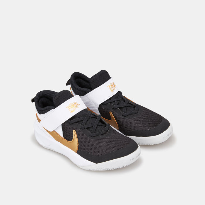 Nike Kids' Team Hustle D 10 Shoe White Nike Kids' Team Hustle D 10 Shoe White image number 1