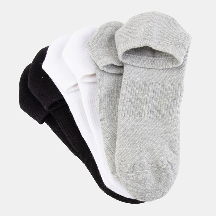 Dropkick Men's Sports Ankle Socks (3 Pairs) White Dropkick Men's Sports Ankle Socks (3 Pairs) White image number 0