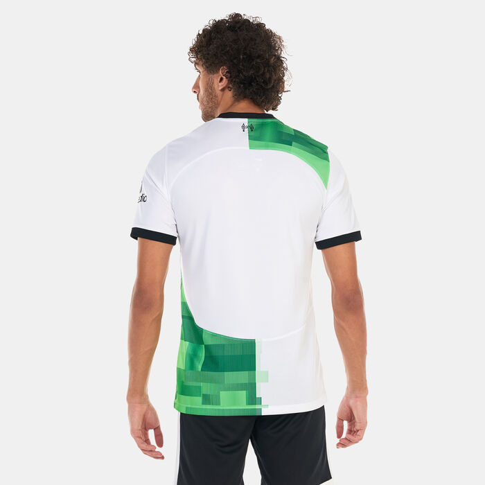 Nike Men's Liverpool F.C. Dri-FIT Stadium Away Football Jersey - 2023/24 White image number 1