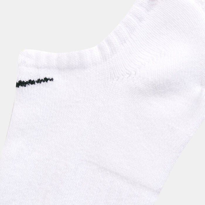 Nike Everyday Cushion No-Show Training Socks (3 Pack) White Nike Everyday Cushion No-Show Training Socks (3 Pack) White image number 1