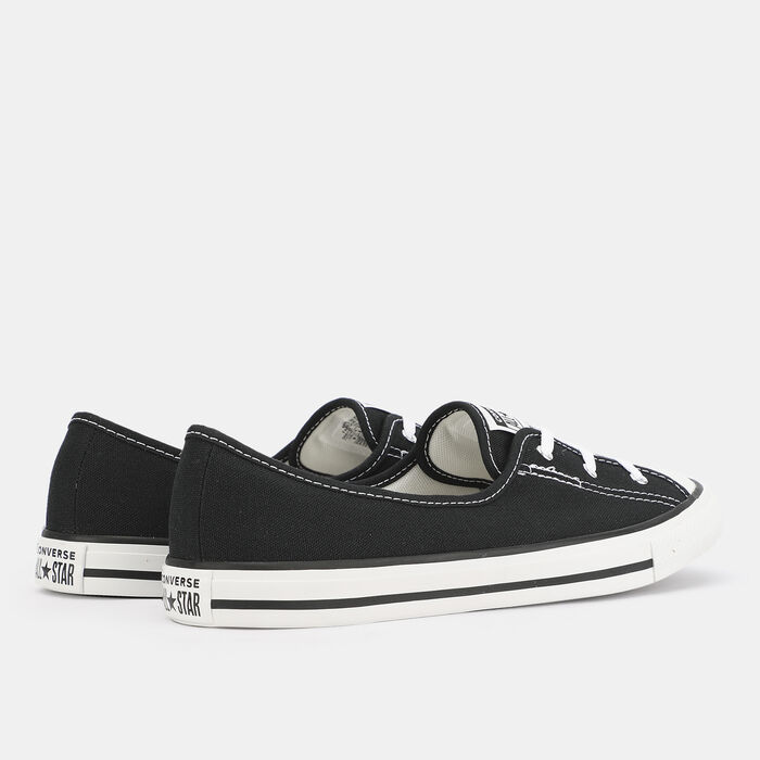 Converse Chuck Taylor All Star Ballet Lace Slip Unisex Shoe Black Converse Chuck Taylor All Star Ballet Lace Slip Unisex Shoe Black image number 2
