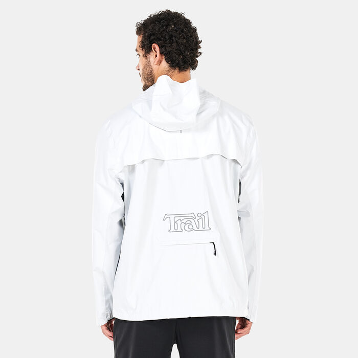 The North Face Men's Printed First Dawn Packable Jacket White The North Face Men's Printed First Dawn Packable Jacket White image number 1