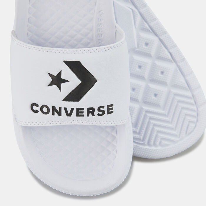 Converse Men's Slides White Converse Men's Slides White image number 2