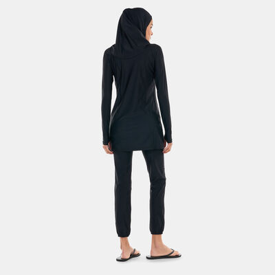 COEGA Women's Modest 3-Piece Swimsuit Set Black COEGA Women's Modest 3-Piece Swimsuit Set Black