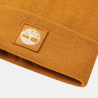 Timberland Tonal Patch Beanie Brown Timberland Tonal Patch Beanie Brown