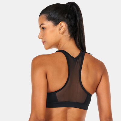 PUMA Women's Mid Impact 4Keeps Sports Bra Black PUMA Women's Mid Impact 4Keeps Sports Bra Black