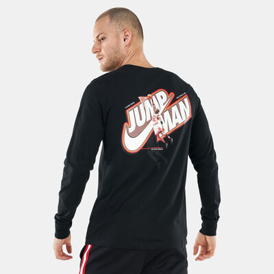 Jordan Men's Jumpman Long Sleeve Sweatshirt Black