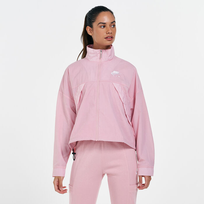 Nike Women's Sportswear Air Woven Jacket Pink image number 0