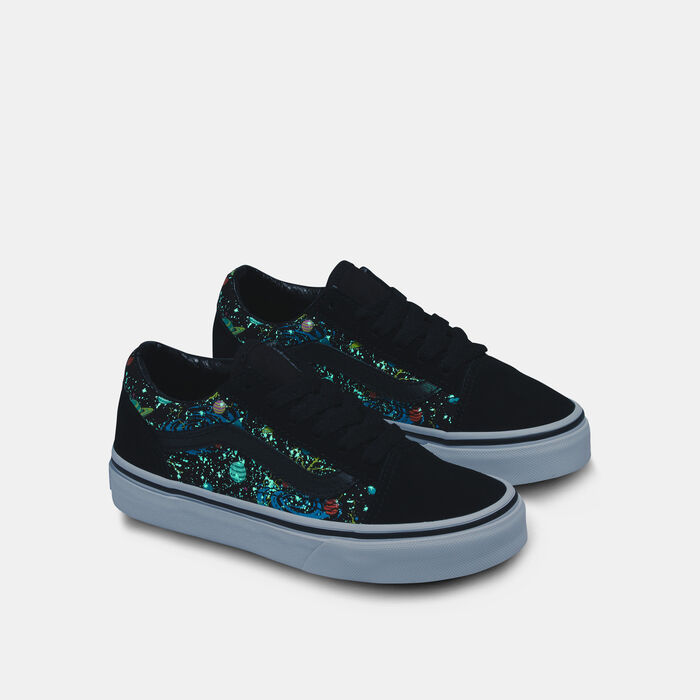 Vans Kids' Glow In The Dark Old Skool Shoes Black image number 1