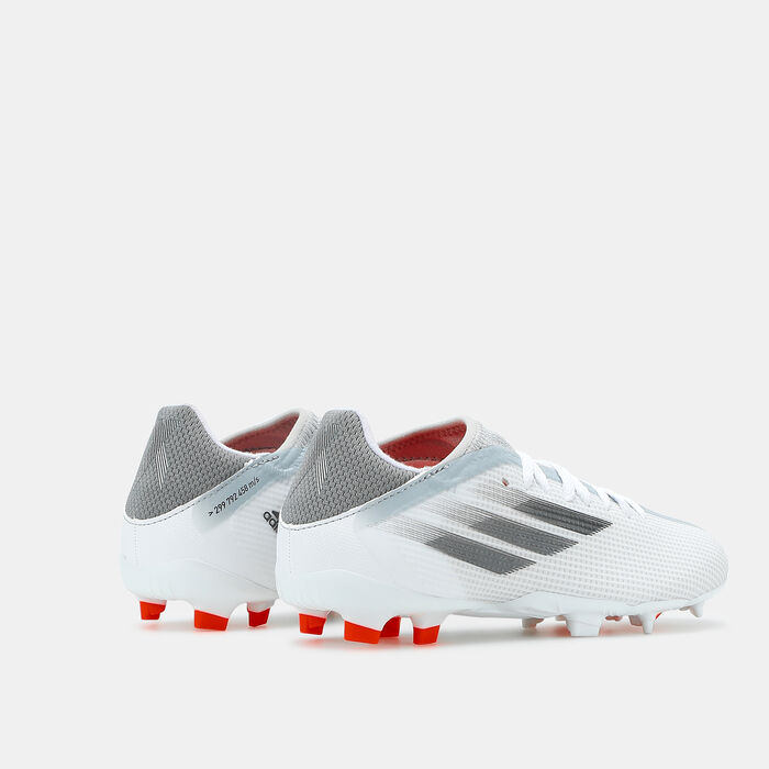 adidas Kids' X Speedflow.3 Firm Ground Football Shoe Blue adidas Kids' X Speedflow.3 Firm Ground Football Shoe Blue image number 2