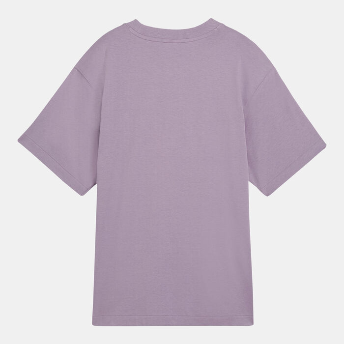 PUMA Women's HER Graphic T-Shirt Purple PUMA Women's HER Graphic T-Shirt Purple image number 1