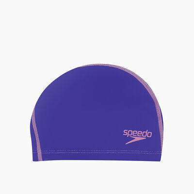 Speedo Kids' Long Hair Pace Swimming Cap Purple