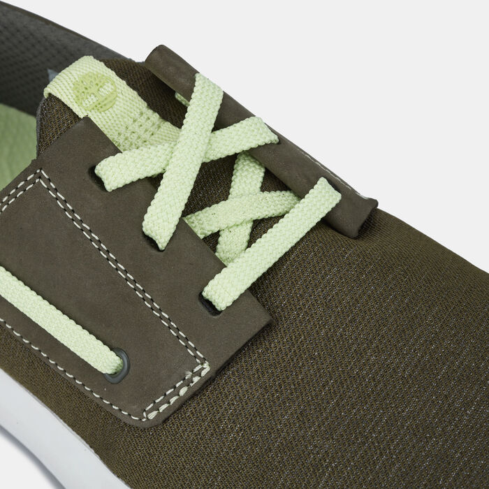 Timberland Men's Bradstreet Boat Shoe Green Timberland Men's Bradstreet Boat Shoe Green image number 4