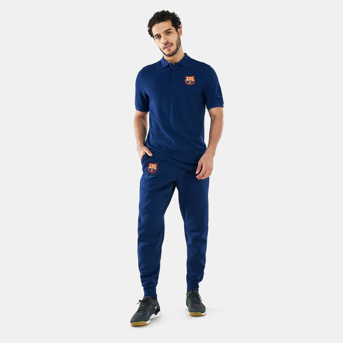Nike Men's Sportswear F.C. Barcelona Polo Shirt Blue Nike Men's Sportswear F.C. Barcelona Polo Shirt Blue image number 2